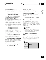 Preview for 31 page of Pioneer S-DV303 Operating Instructions Manual