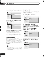 Предварительный просмотр 38 страницы Pioneer S-DV313 Operating Instructions Manual