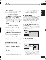 Предварительный просмотр 43 страницы Pioneer S-DV313 Operating Instructions Manual