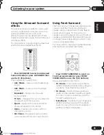 Предварительный просмотр 25 страницы Pioneer S-DV323 Operating Instructions Manual