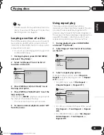 Предварительный просмотр 31 страницы Pioneer S-DV323 Operating Instructions Manual