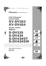 Pioneer S-DV333 Operating Instructions Manual предпросмотр