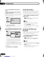 Предварительный просмотр 36 страницы Pioneer S-DV440 Operating Instructions Manual