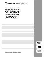 Pioneer S-DV505 Operating Instructions Manual preview