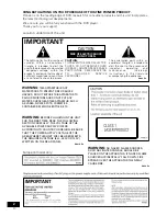 Preview for 2 page of Pioneer S-DV505 Operating Instructions Manual