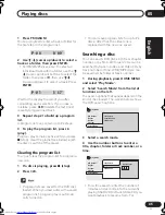 Предварительный просмотр 45 страницы Pioneer S-DV515 Operating Instructions Manual