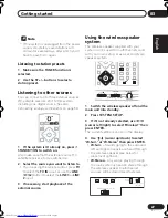 Предварительный просмотр 27 страницы Pioneer S-DV525 Operating Instructions Manual