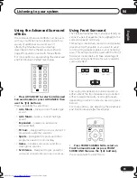 Предварительный просмотр 31 страницы Pioneer S-DV525 Operating Instructions Manual