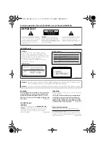 Preview for 2 page of Pioneer S-DV535 Operating Instructions Manual