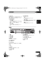 Preview for 89 page of Pioneer S-DV535 Operating Instructions Manual