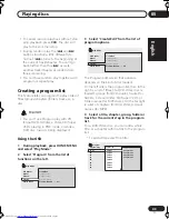 Предварительный просмотр 43 страницы Pioneer S-DV700ST Operating Instructions Manual