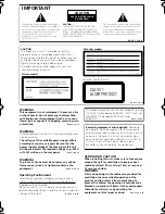 Предварительный просмотр 2 страницы Pioneer S-EV1000V Operating Instructions Manual