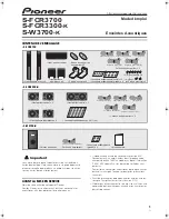 Preview for 7 page of Pioneer S-FCR3300-K Operating Instructions Manual