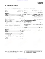 Preview for 17 page of Pioneer S-FCR710-K Service Manual