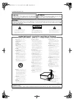 Preview for 2 page of Pioneer S-FCRW240L-S Operating Manual