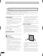 Preview for 10 page of Pioneer S-FL1 - Flat Speaker Operating Instructions Manual