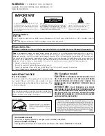 Preview for 2 page of Pioneer s-htd320 Operating Instructions Manual