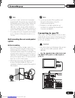 Preview for 13 page of Pioneer S-HTD340 Operating Instructions Manual