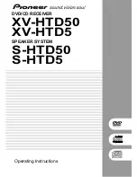 Preview for 1 page of Pioneer S-HTD5 Operating Instruction