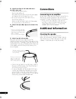 Preview for 6 page of Pioneer S-IC631-LR - In-Ceiling Speaker Left Operating Instructions Manual