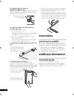 Preview for 6 page of Pioneer S-IW631-LR - In-Wall Left And Right Pivoting Soft Dome Tweeter Speaker Operating Instructions Manual