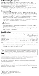 Preview for 3 page of Pioneer S-SB5R User Manual