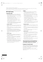 Preview for 56 page of Pioneer S-SL100-LR Operating Instructions Manual