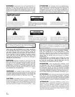 Предварительный просмотр 3 страницы Pioneer S-W110S-K Operating Instructions Manual