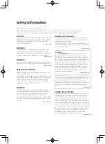 Предварительный просмотр 2 страницы Pioneer SBX-300 Operating Instructions Manual