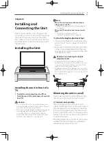 Предварительный просмотр 9 страницы Pioneer SBX-300 Operating Instructions Manual