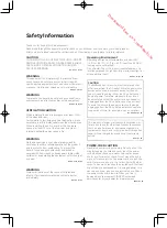 Preview for 2 page of Pioneer SBX-B30 Operating Instructions Manual