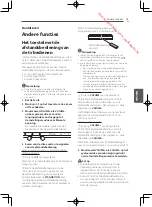 Preview for 97 page of Pioneer SBX-B30 Operating Instructions Manual