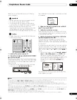 Preview for 13 page of Pioneer SC-09TX - Elite AV Network Receiver Operating Instructions Manual