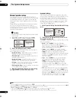 Preview for 56 page of Pioneer SC-09TX - Elite AV Network Receiver Operating Instructions Manual