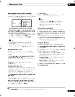 Preview for 63 page of Pioneer SC-09TX - Elite AV Network Receiver Operating Instructions Manual