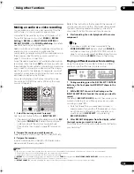 Preview for 109 page of Pioneer SC-09TX - Elite AV Network Receiver Operating Instructions Manual