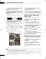 Preview for 114 page of Pioneer SC-09TX - Elite AV Network Receiver Operating Instructions Manual