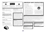 Preview for 2 page of Pioneer SC-1222-K Operating Instructions Manual