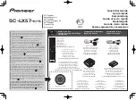 Pioneer sc-1223 Quick Start Manual preview