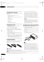 Preview for 10 page of Pioneer SC-1525-K Operating Instructions Manual