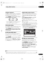 Preview for 65 page of Pioneer SC-1525-K Operating Instructions Manual