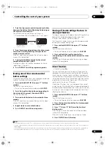 Preview for 69 page of Pioneer SC-1525-K Operating Instructions Manual