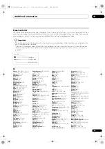 Preview for 107 page of Pioneer SC-1525-K Operating Instructions Manual