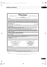 Preview for 115 page of Pioneer SC-1525-K Operating Instructions Manual