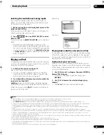 Предварительный просмотр 47 страницы Pioneer SC-9540 Operating Instructions Manual