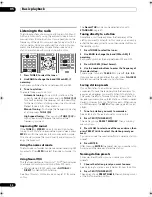 Предварительный просмотр 52 страницы Pioneer SC-9540 Operating Instructions Manual