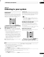 Предварительный просмотр 57 страницы Pioneer SC-9540 Operating Instructions Manual