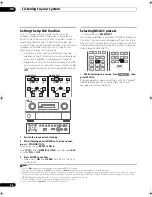 Предварительный просмотр 62 страницы Pioneer SC-9540 Operating Instructions Manual