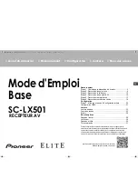 Preview for 35 page of Pioneer SC-LX501 Basic Manual