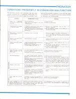 Preview for 22 page of Pioneer SD-1100 Operating Instructions Manual